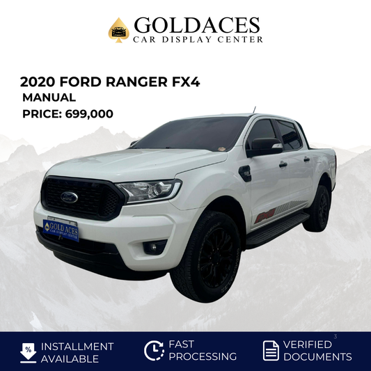 2020 FORD RANGER FX4 2.2L 4X2 DSL MANUAL TRANSMISSION Gold Aces Car Display Center