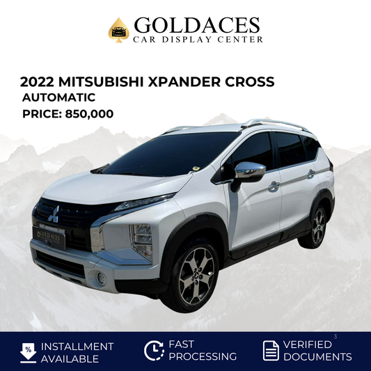 2022 MITSUBISHI XPANDER CROSS 1.5L AUTOMATIC TRANSMISSION Gold Aces Car Display Center