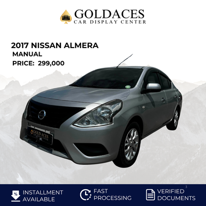 2017 NISSAN ALMERA 1.5L MANUAL TRANSMISSION Gold Aces Car Display Center