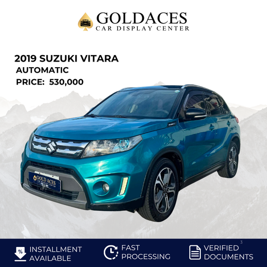 2019 SUZUKI VITARA 1.6L AUTOMATIC TRANSMISSION Gold Aces Car Display Center
