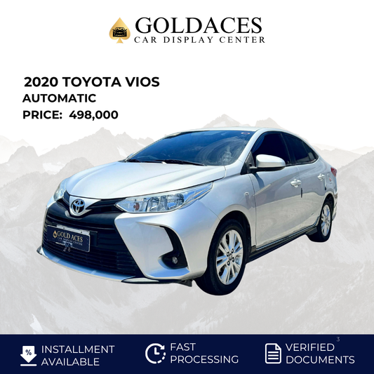 2020 TOYOTA VIOS 1.3L XLE CVT AUTOMATIC TRANSMISSION&nbsp; Gold Aces Car Display Center
