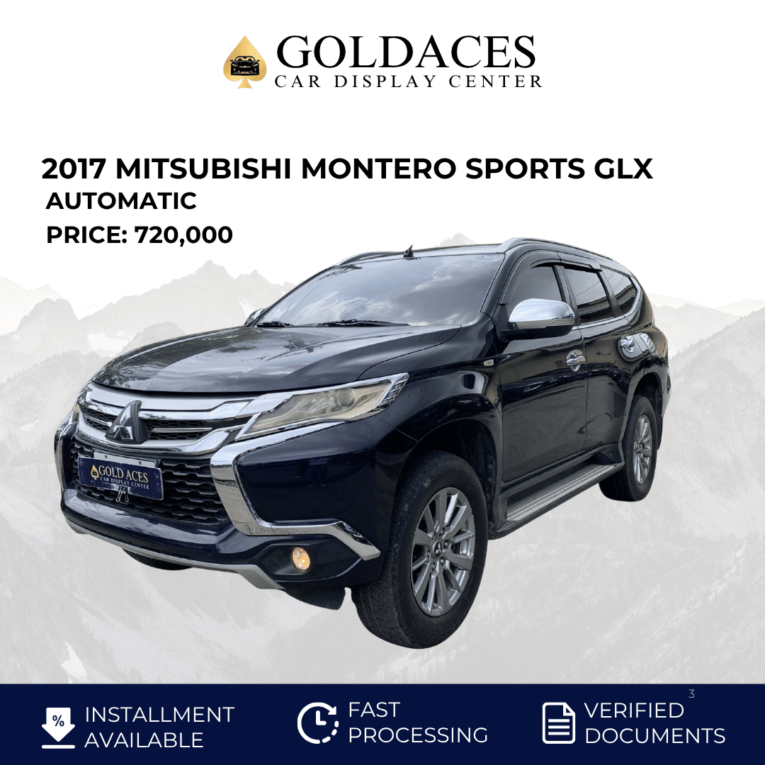 2017 MITSUBISHI MONTERO SPORTS GLX 2.4L DSL MANUAL TRANSMISSION MITSUBISHI