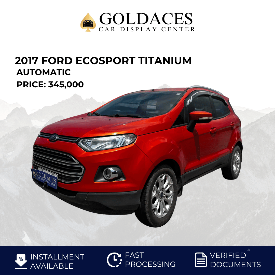 2017 FORD ECOSPORT TITANIUM 1.5L AUTOMATIC TRANSMISSION Gold Aces Car Display Center