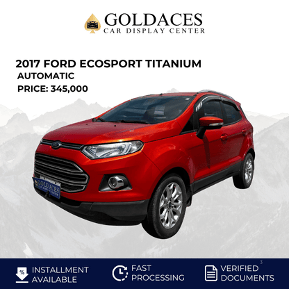 2017 FORD ECOSPORT TITANIUM 1.5L AUTOMATIC TRANSMISSION Gold Aces Car Display Center