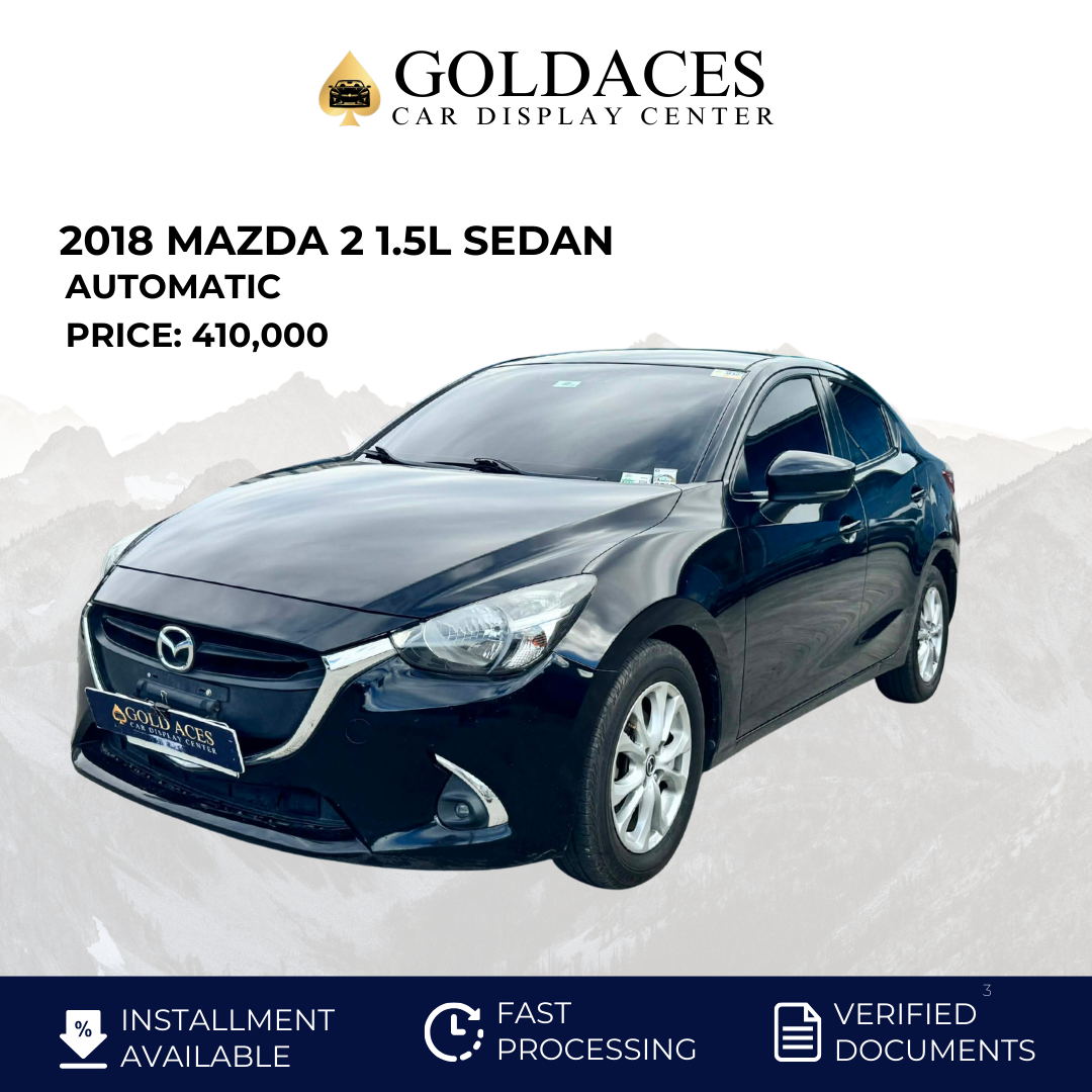 2018 MAZDA 2 1.5L SEDAN AUTOMATIC TRANSMISSION MAZDA