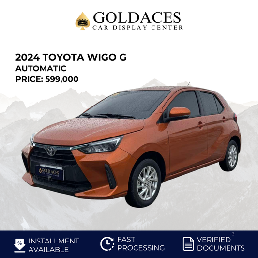 2024 TOYOTA WIGO G 1.0L CVT AUTOMATIC TRANSMISSION(10T KMS ONLY!) TOYOYA
