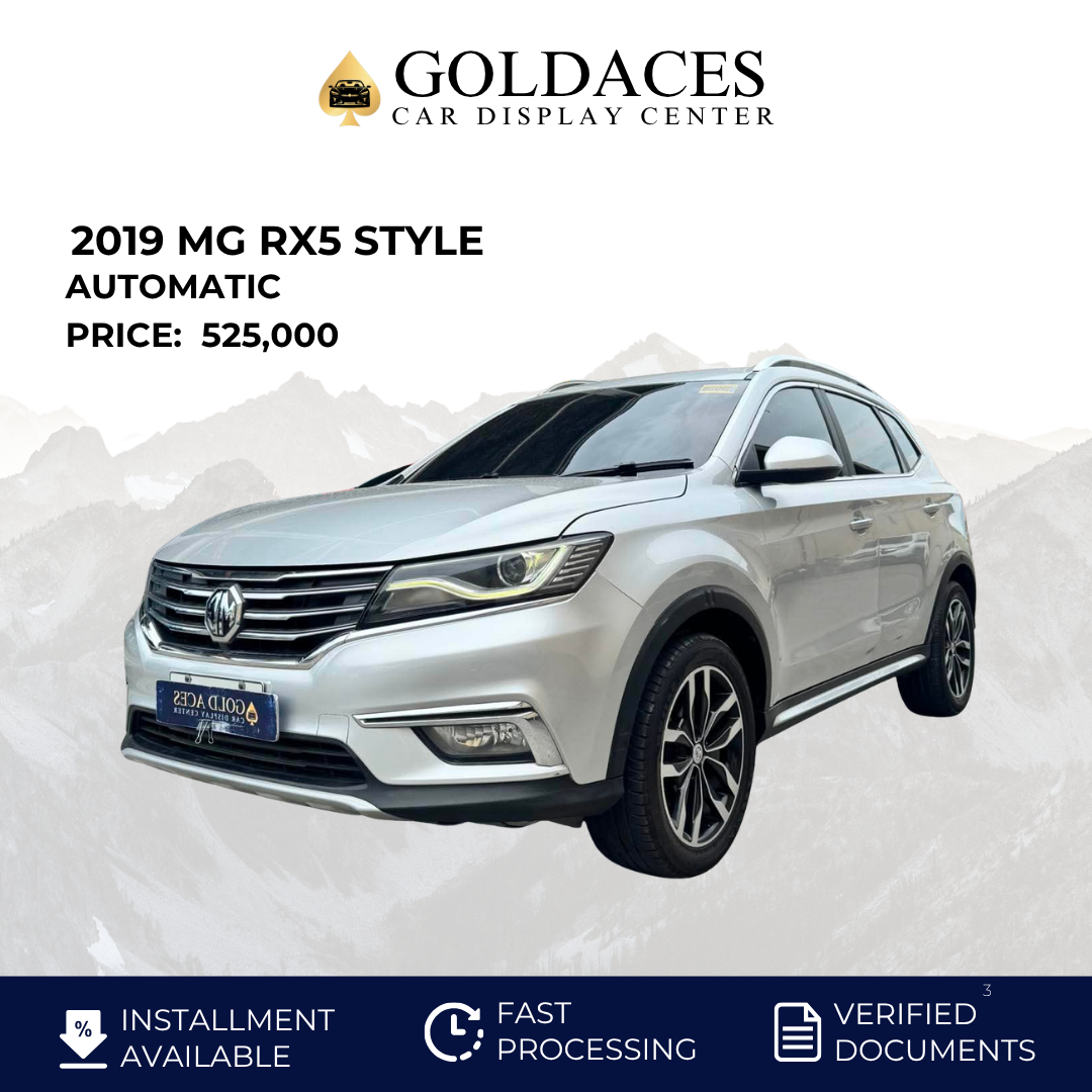2019 MG RX5 STYLE 1.5L AUTOMATIC TRANSMISSION Gold Aces Car Display Center