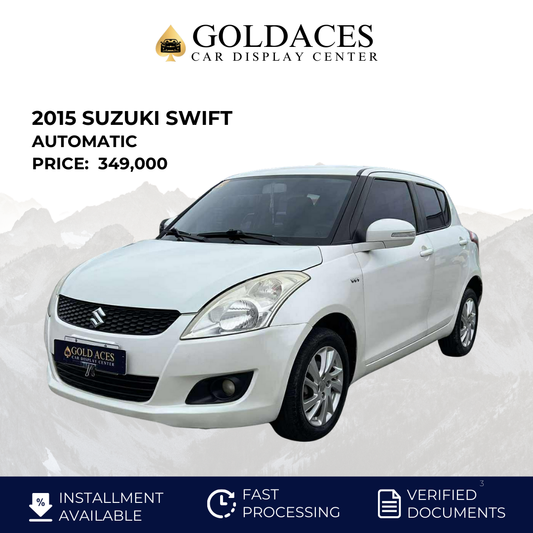 2015 SUZUKI SWIFT 1.2L AUTOMATIC TRANSMISSION Gold Aces Car Display Center