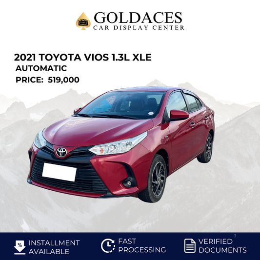 2021 TOYOTA VIOS 1.3L XLE AUTOMATIC TRANSMISSION TOYOTA