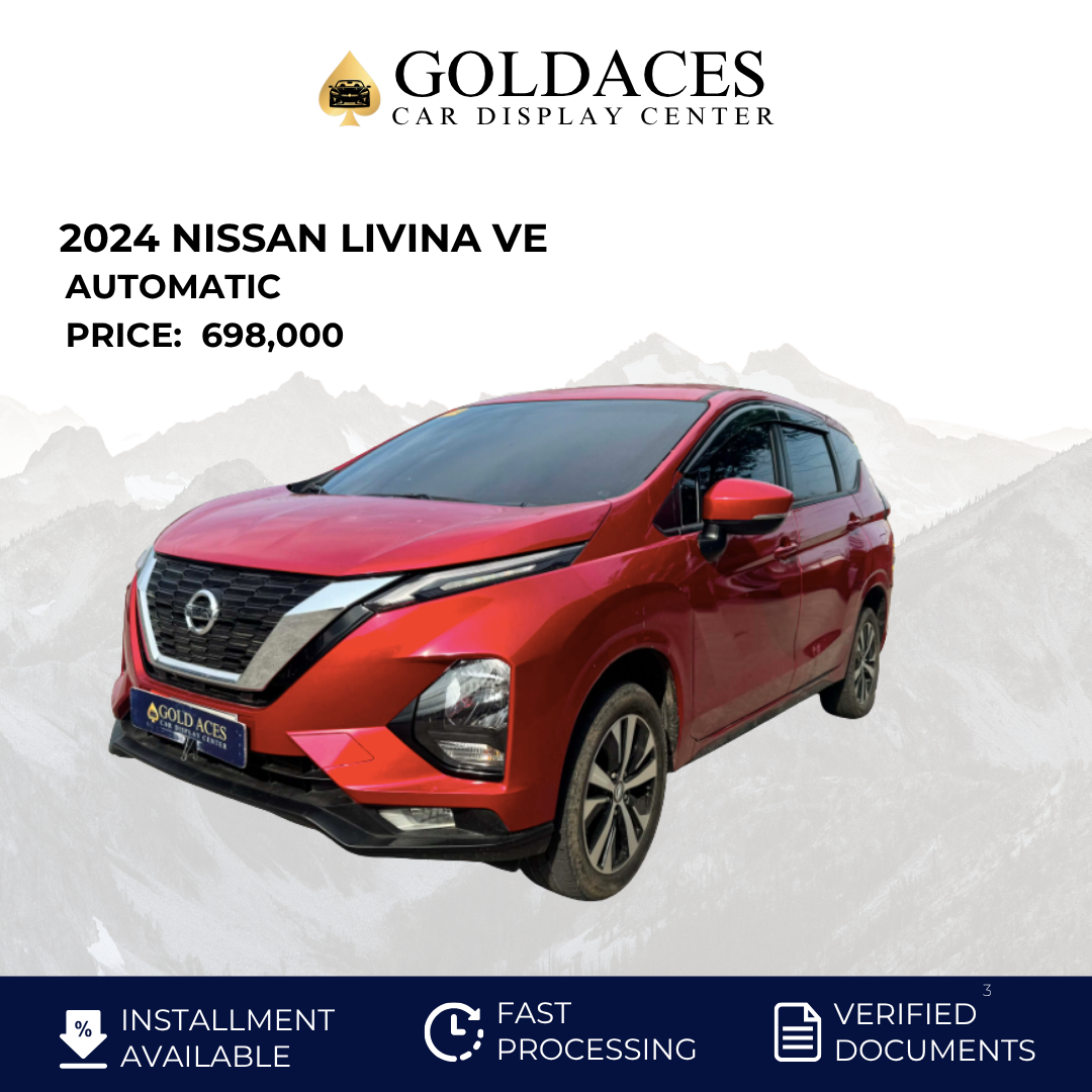 2024 NISSAN LIVINA VE 1.5L AUTOMATIC TRANSMISSION Gold Aces Car Display Center