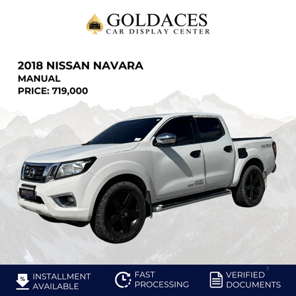 2018 NISSAN NAVARA 2.5L EL 4X2 MANUAL TRANSMISSION&nbsp; Gold Aces Car Display Center