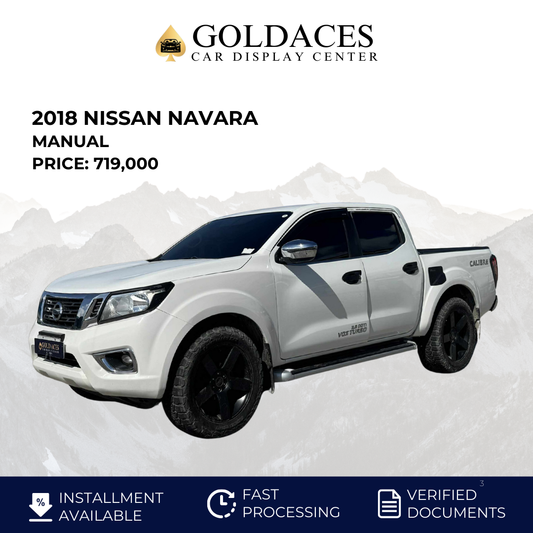 2018 NISSAN NAVARA 2.5L EL 4X2 MANUAL TRANSMISSION&nbsp; Gold Aces Car Display Center