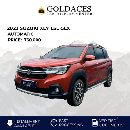2023 SUZUKI XL7 1.5L GLX AUTOMATIC TRANSMISSION Gold Aces Car Display Center