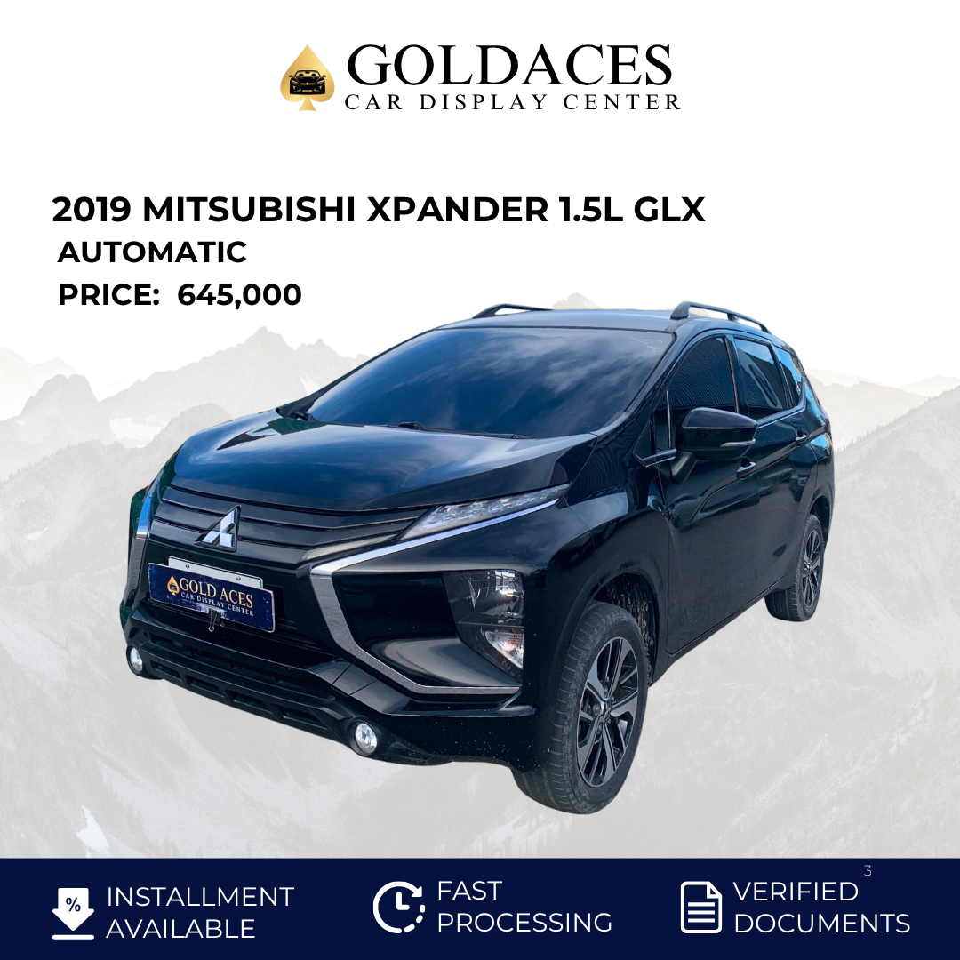 2019 MITSUBISHI XPANDER 1.5L GLX AUTOMATIC TRANSMISSION Gold Aces Car Display Center