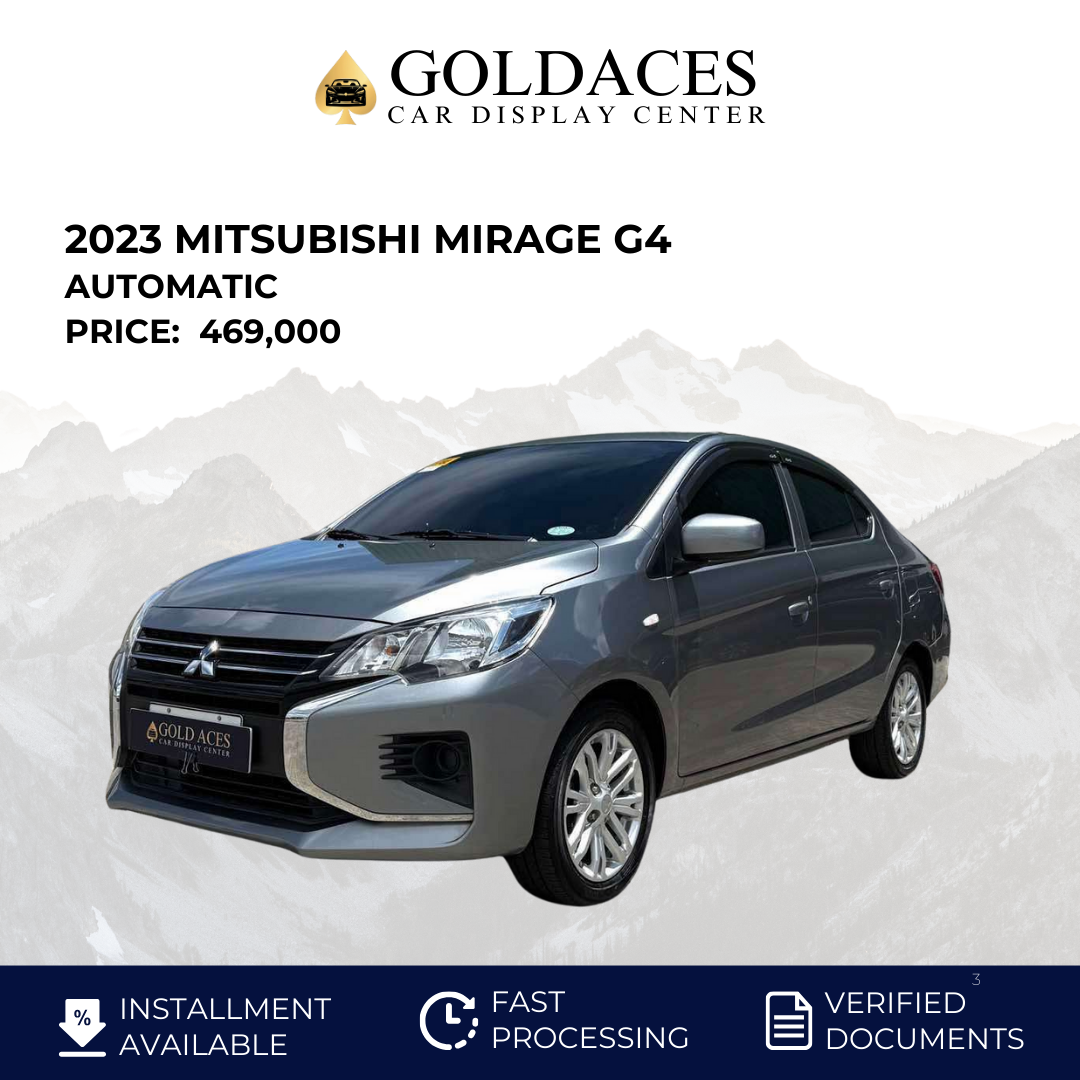 2023 MITSUBISHI MIRAGE G4 GLX 1.2L AUTOMATIC TRANSMISSION Gold Aces Car Display Center