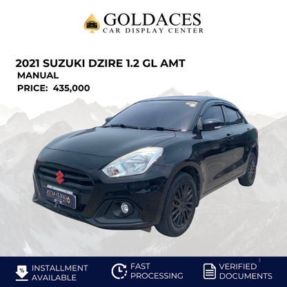 2021 SUZUKI DZIRE 1.2 GL AMT MANUAL TRANSMISSION Gold Aces Car Display Center