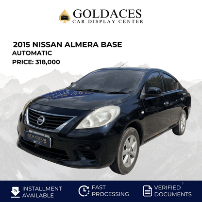 2015 NISSAN ALMERA BASE 1.5L AUTOMATIC TRANSMISSION (48TKMS ONLY!) Gold Aces Car Display Center