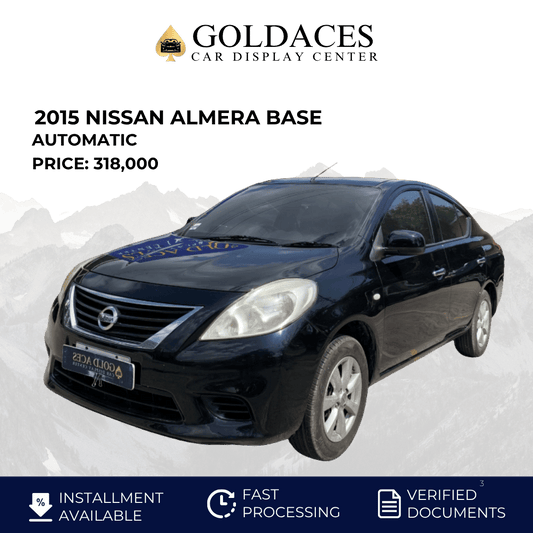 2015 NISSAN ALMERA BASE 1.5L AUTOMATIC TRANSMISSION (48TKMS ONLY!) Gold Aces Car Display Center