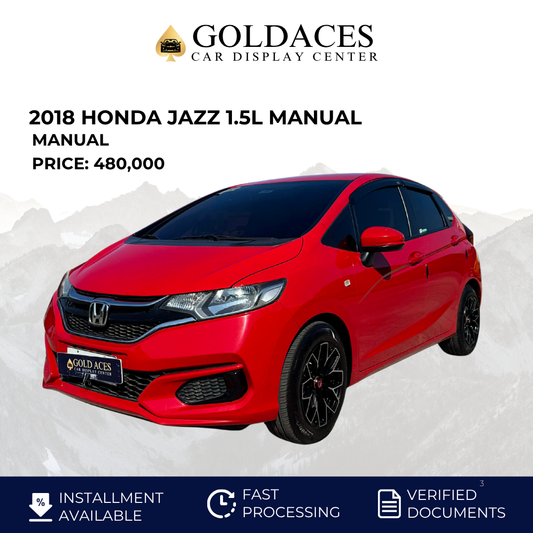 2018 HONDA JAZZ 1.5L MANUAL TRANSMISSION HONDA