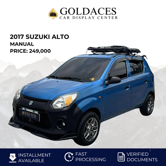 2017 SUZUKI ALTO 0.8L MANUAL TRANSMISSION Gold Aces Car Display Center