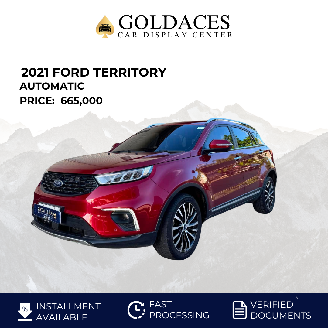 2021 FORD TERRITORY 1.5L TITANIUM AUTOMATIC TRANSMISSION (49T KMS ONLY!) Gold Aces Car Display Center