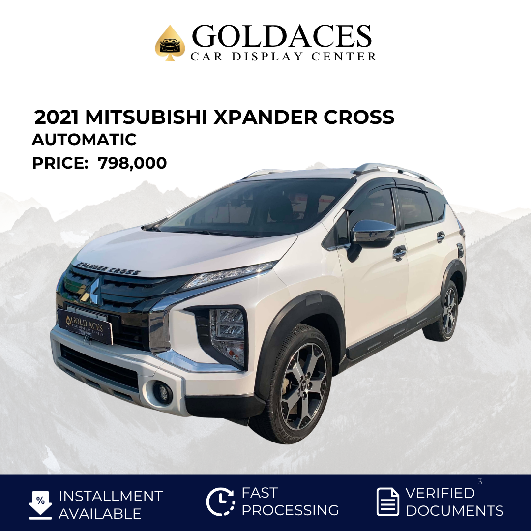 2021 MITSUBISHI XPANDER CROSS 1.5L AUTOMATIC TRANSMISSION Gold Aces Car Display Center
