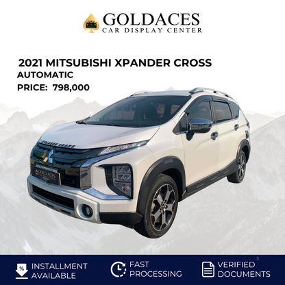 2021 MITSUBISHI XPANDER CROSS 1.5L AUTOMATIC TRANSMISSION Gold Aces Car Display Center