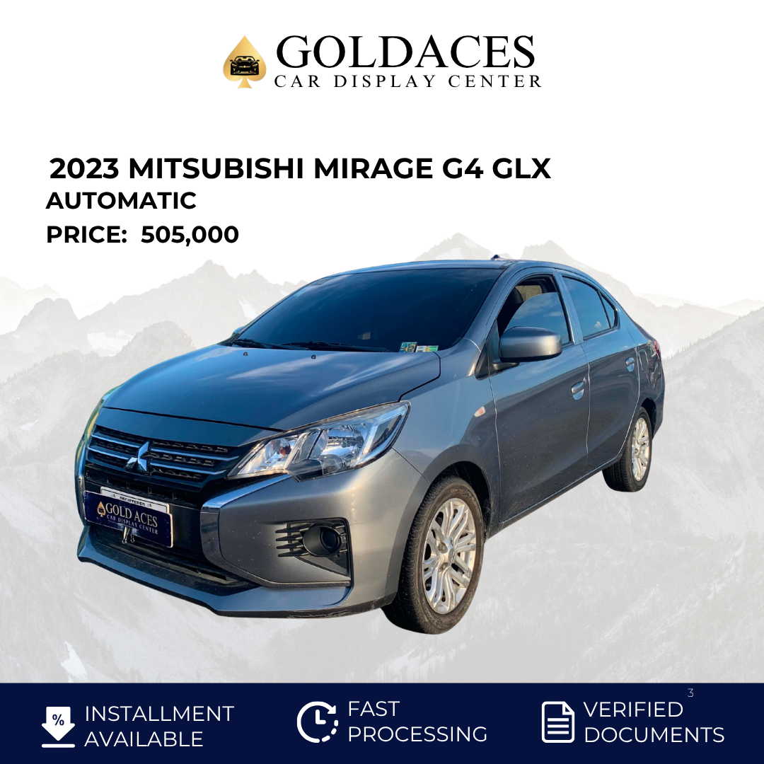2023 MITSUBISHI MIRAGE G4 GLX 1.2L AUTOMATIC TRANSMISSION Gold Aces Car Display Center