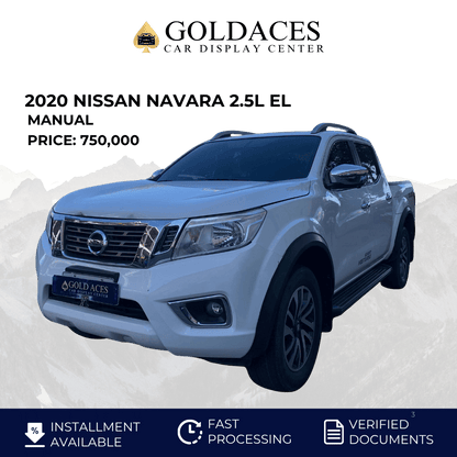 2020 NISSAN NAVARA 2.5L EL 4X2 MANUAL TRANSMISSION Gold Aces Car Display Center