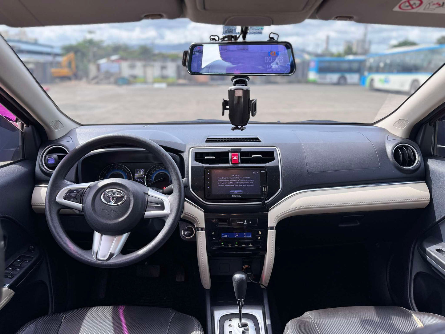 2019 TOYOTA RUSH 1.5L GAS AUTOMATIC TRANSMISSION TOYOTA