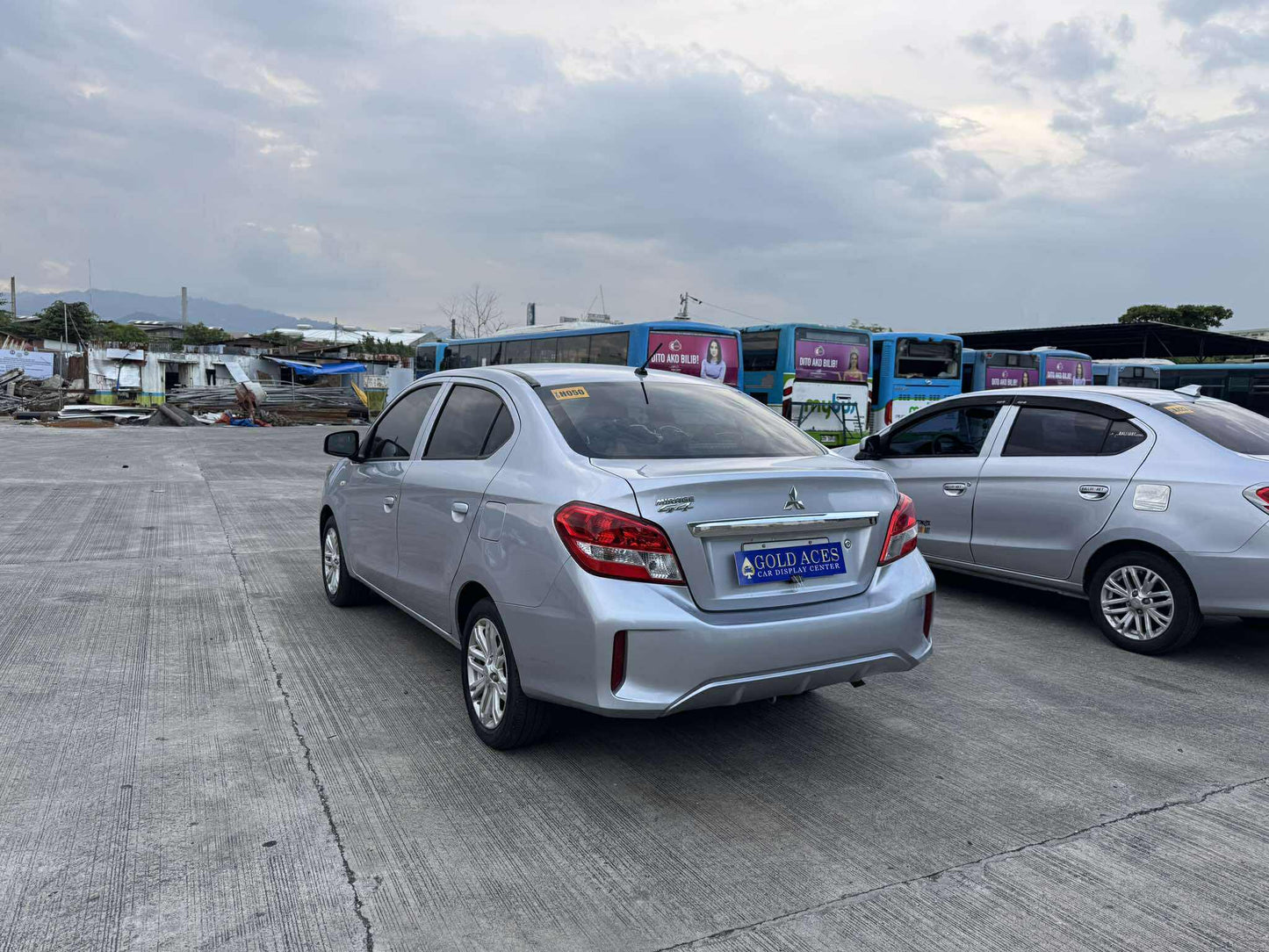 2024 MITSUBISHI MIRAGE G4 GLX 1.2L AUTOMATIC TRANSMISSION (15T KMS ONLY!) Gold Aces Car Display Center