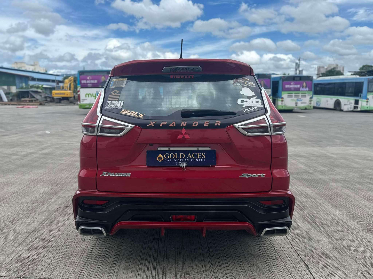 2019 MITSUBISHI XPANDER GLS 1.5L GAS AUTOMATIC TRANSMISSION (30TKM ONLY!!) Gold Aces Car Display Center