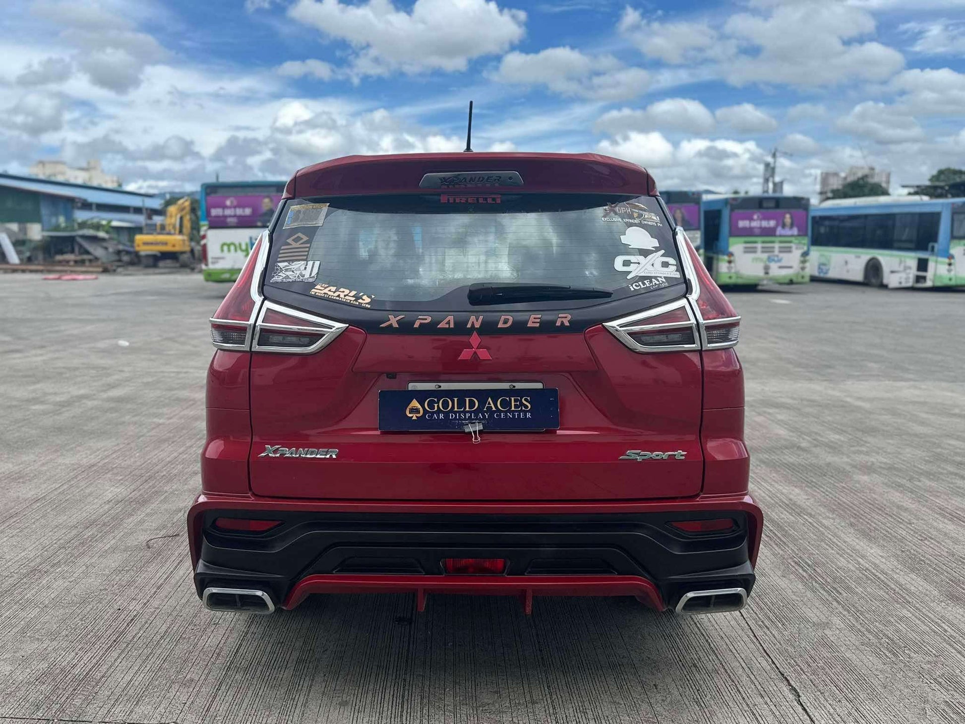 2019 MITSUBISHI XPANDER GLS 1.5L GAS AUTOMATIC TRANSMISSION (30TKM ONLY!!) Gold Aces Car Display Center