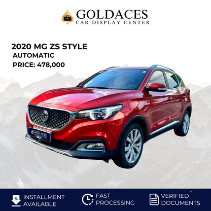 2020 MG ZS STYLE 1.5L AUTOMATIC TRANSMISSION Gold Aces Car Display Center