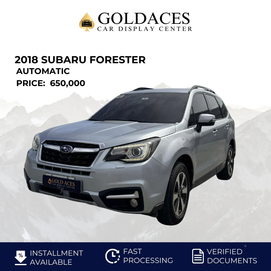 2018 SUBARU FORESTER 2.0L GAS AUTOMATIC TRANSMISSION