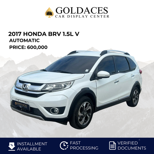 2017 HONDA BRV 1.5L V AUTOMATIC TRANSMISSION Gold Aces Car Display Center