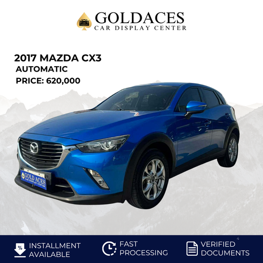 2017 MAZDA CX3 2.0L AUTOMATIC TRANSMISSION Gold Aces Car Display Center