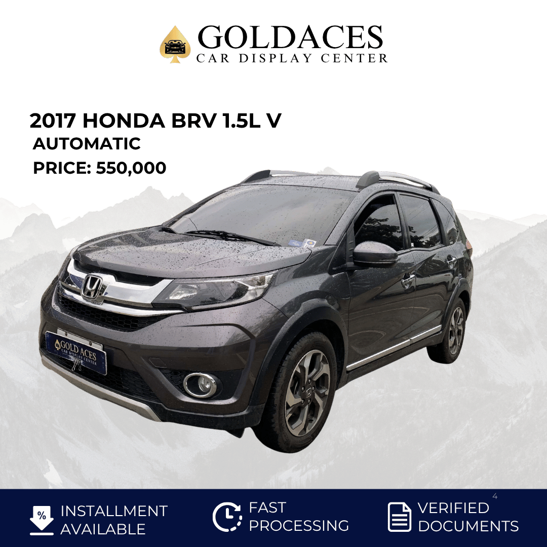 2017 HONDA BRV 1.5L V AUTOMATIC TRANSMISSION Gold Aces Car Display Center