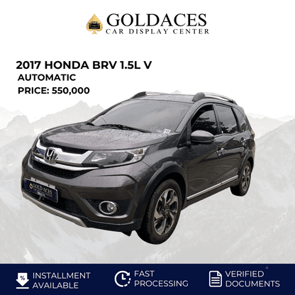 2017 HONDA BRV 1.5L V AUTOMATIC TRANSMISSION Gold Aces Car Display Center
