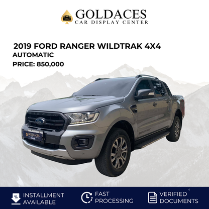 2019 FORD RANGER WILDTRAK 2.0L 4X4 DSL AUTOMATIC TRANSMISSION Gold Aces Car Display Center