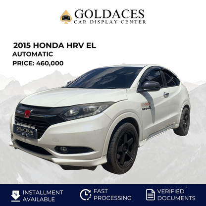2015 HONDA HRV EL 1.8L AUTOMATIC TRANSMISSION Gold Aces Car Display Center