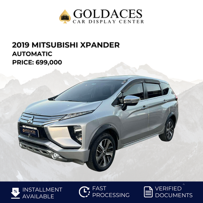 2019 MITSUBISHI XPANDER 1.5L GLS AUTOMATIC TRANSMISSION Gold Aces Car Display Center