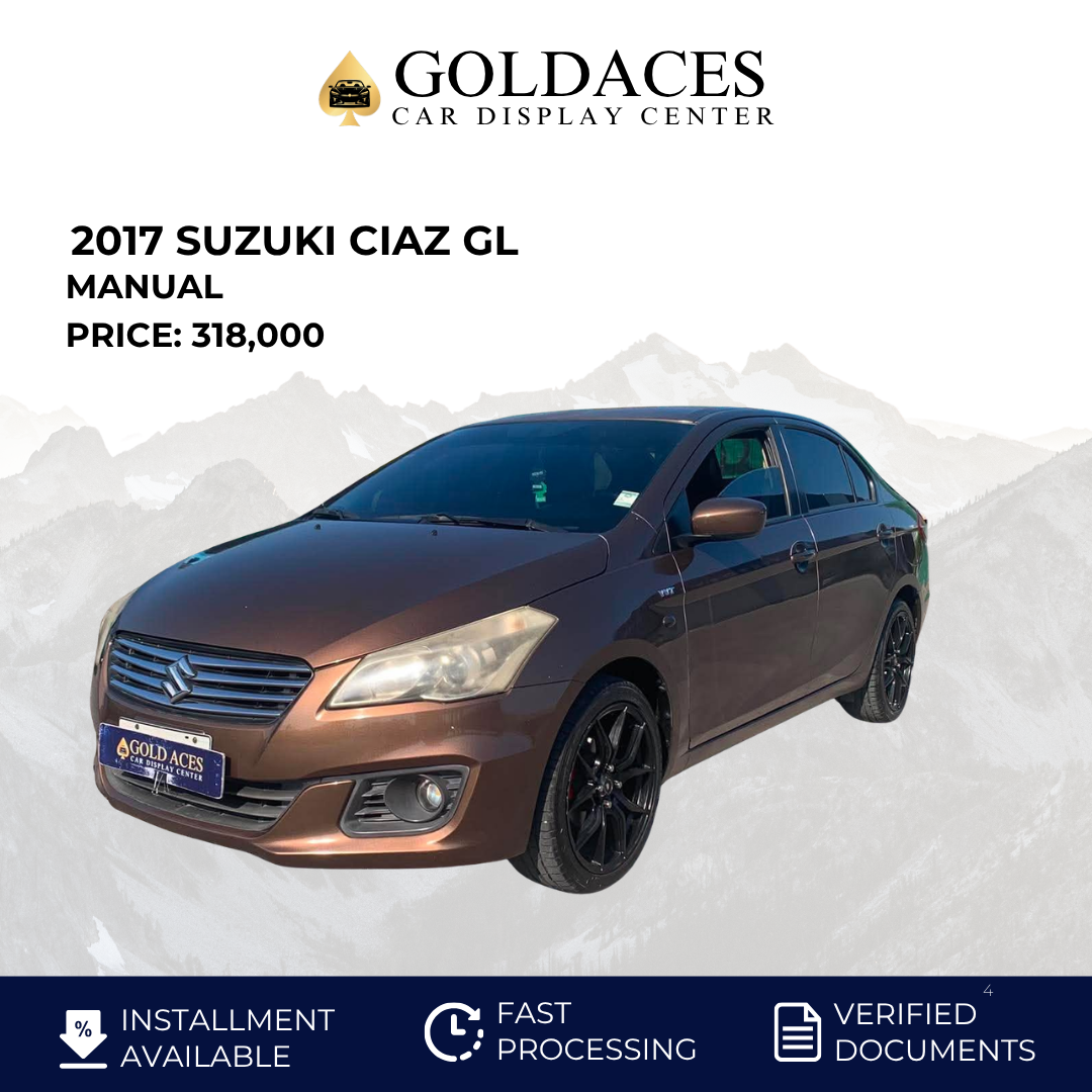 2017 SUZUKI CIAZ GL 1.4L MANUAL TRANSMISSION SUZUKI