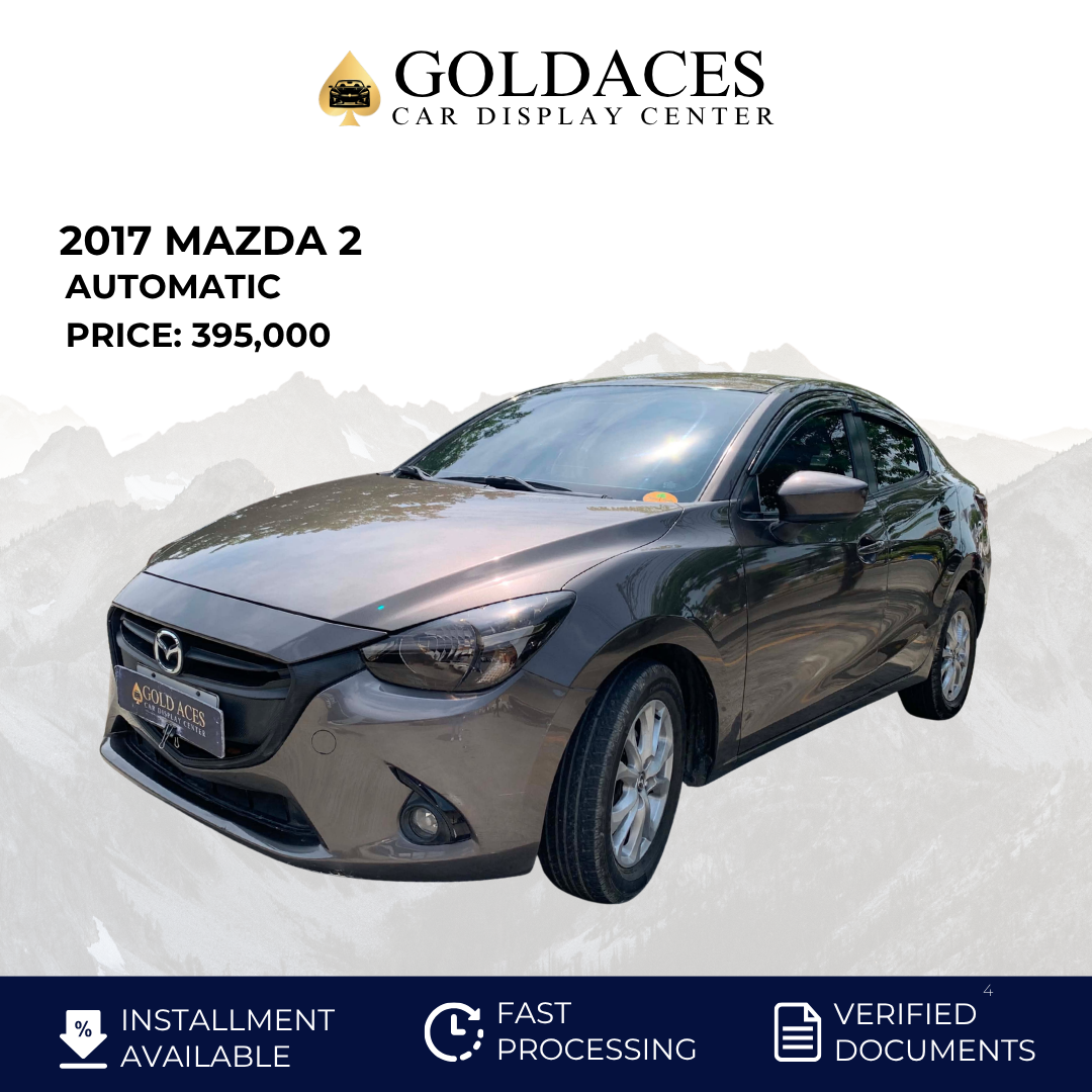 2017 MAZDA 2 2.0L SEDAN AUTOMATIC TRANSMISSION (67TKMS ONLY!) Gold Aces Car Display Center
