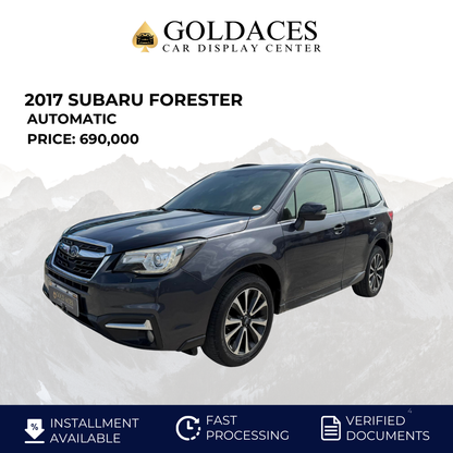 2017 SUBARU FORESTER 2.0L GAS AUTOMATIC TRANSMISSION Gold Aces Car Display Center