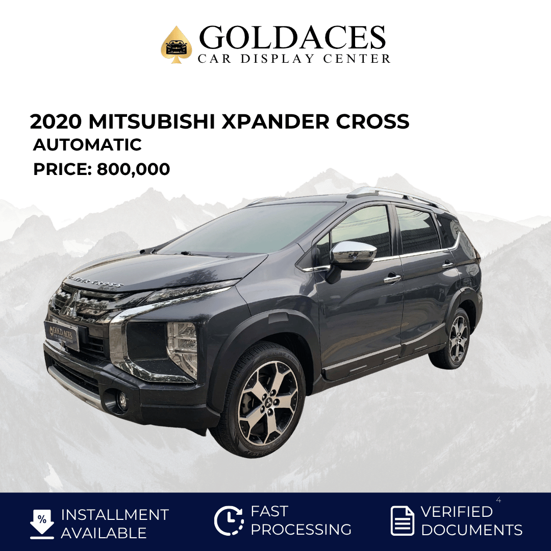 2020 MITSUBISHI XPANDER CROSS 1.5L AUTOMATIC TRANSMISSION (38TKMS ONLY!) Gold Aces Car Display Center