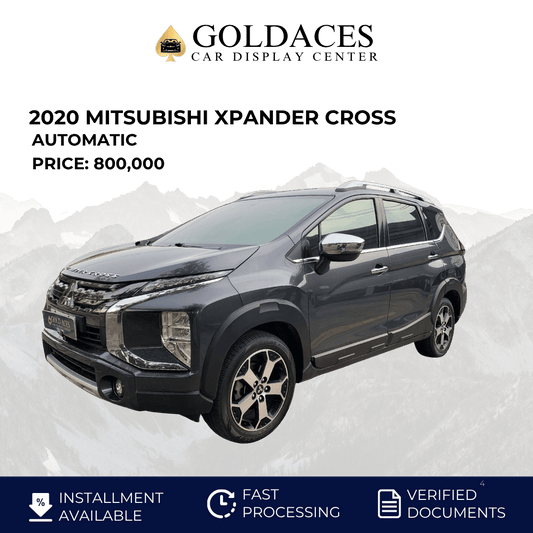 2020 MITSUBISHI XPANDER CROSS 1.5L AUTOMATIC TRANSMISSION (38TKMS ONLY!) Gold Aces Car Display Center