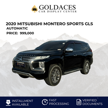 2020 MITSUBISHI MONTERO SPORTS GLS 2.4L DSL AUTOMATIC TRANSMISSION Gold Aces Car Display Center