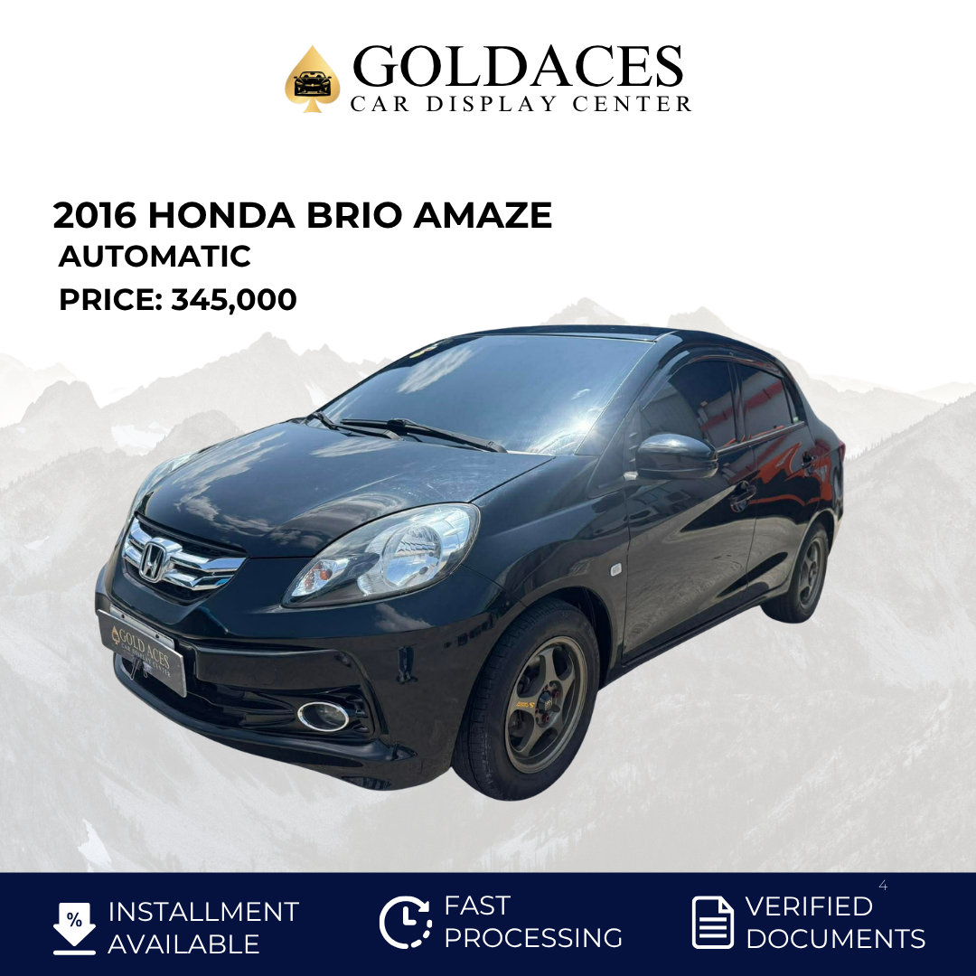 2016 HONDA BRIO AMAZE 1.3L AUTOMATIC TRANSMISSION HONDA