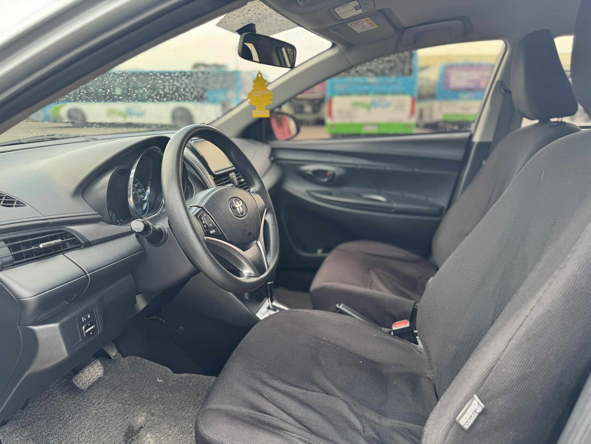 2017 TOYOTA VIOS 1.3 E AUTOMATIC TRANSMISSION Gold Aces Car Display Center